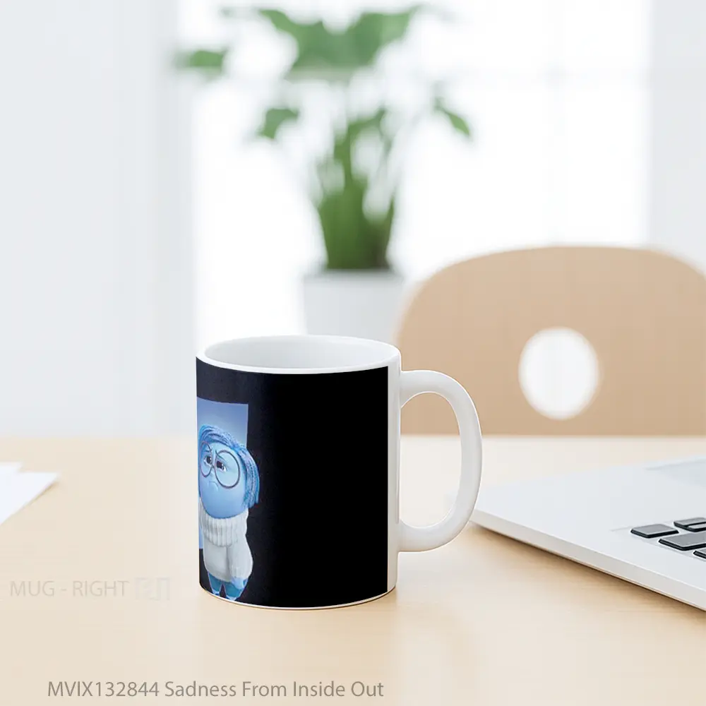 Mug Sadness From Inside Out Gelas Keramik Unik - All-side / Desain