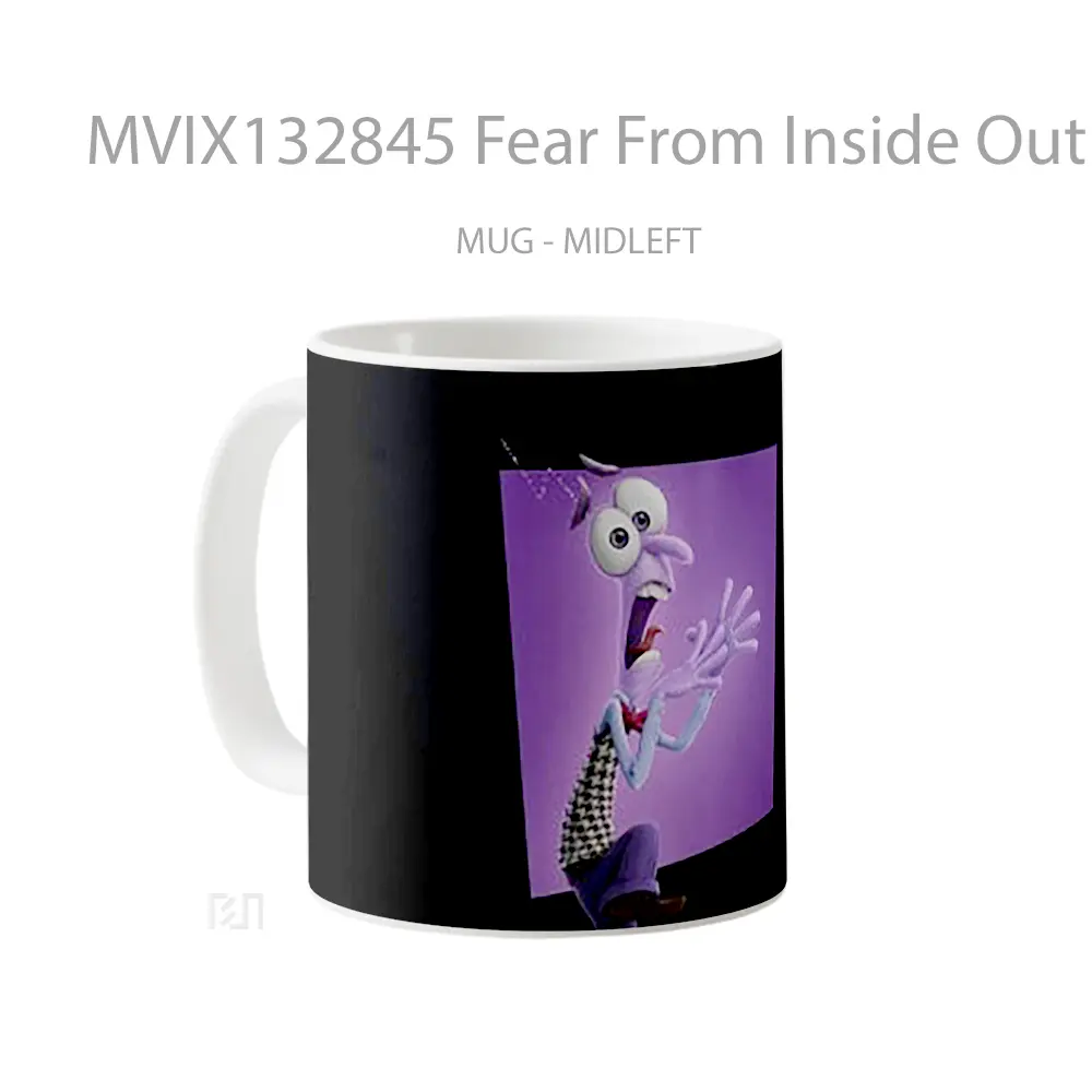 Mug Fear From Inside Out Gelas Keramik Unik - All-side / Desain