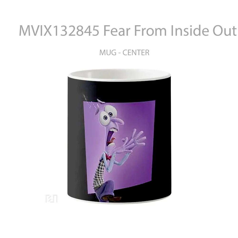 Mug Fear From Inside Out Gelas Keramik Unik