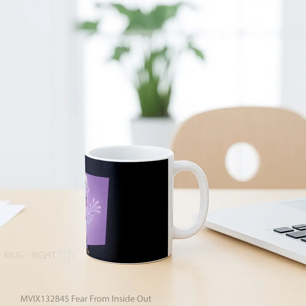 Mug Fear From Inside Out Gelas Keramik Unik - All-side / Desain