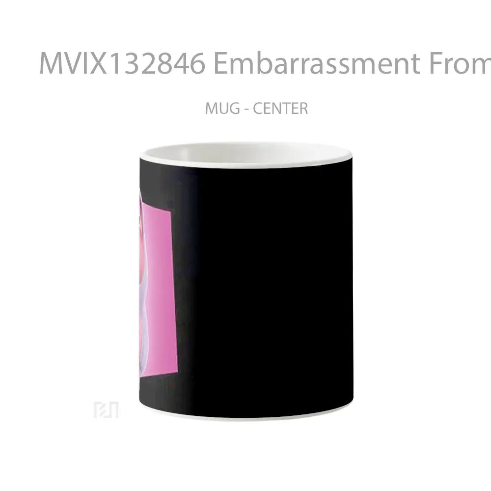 Mug Embarrassment From Inside Out Gelas Keramik Unik