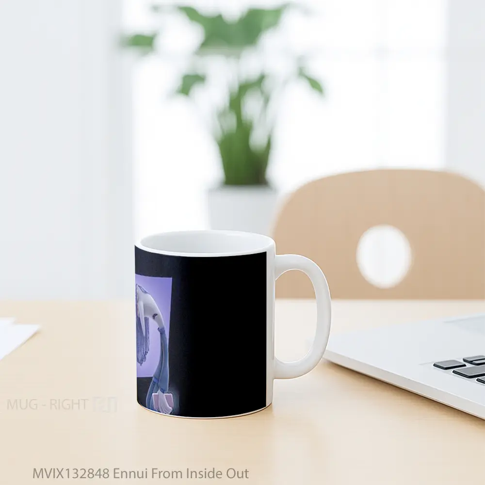 Mug Ennui From Inside Out Gelas Keramik Unik - All-side / Desain