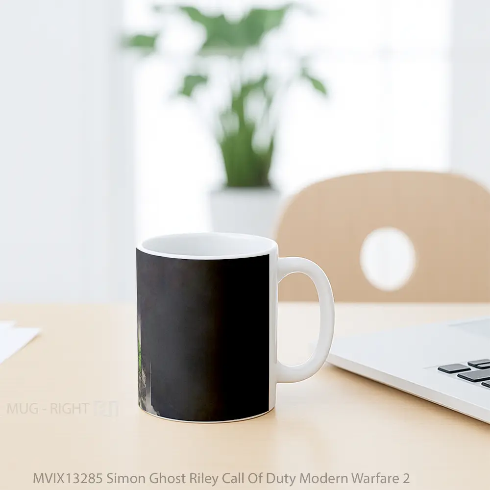 Mug Simon Ghost Riley Call Of Duty Modern Warfare 2 Cangkir Gamer - All-side / Desain