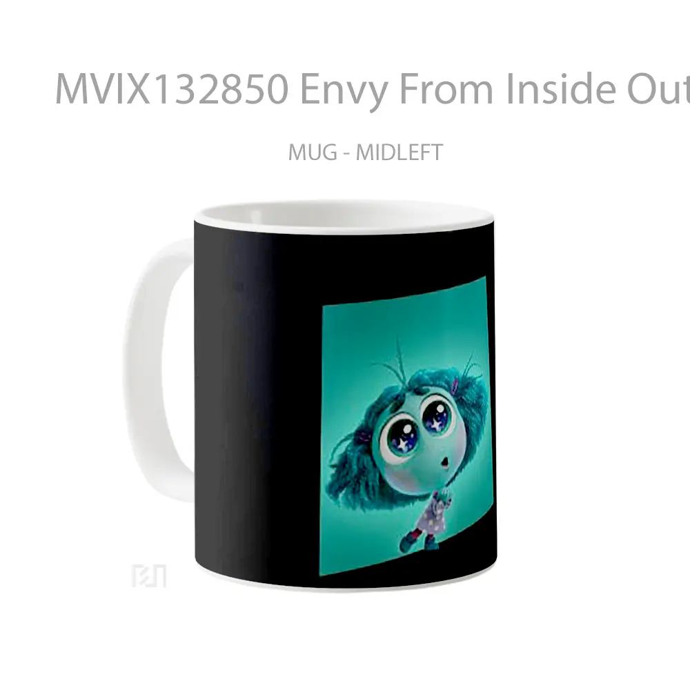 Mug Envy From Inside Out Gelas Keramik Unik - All-side / Desain