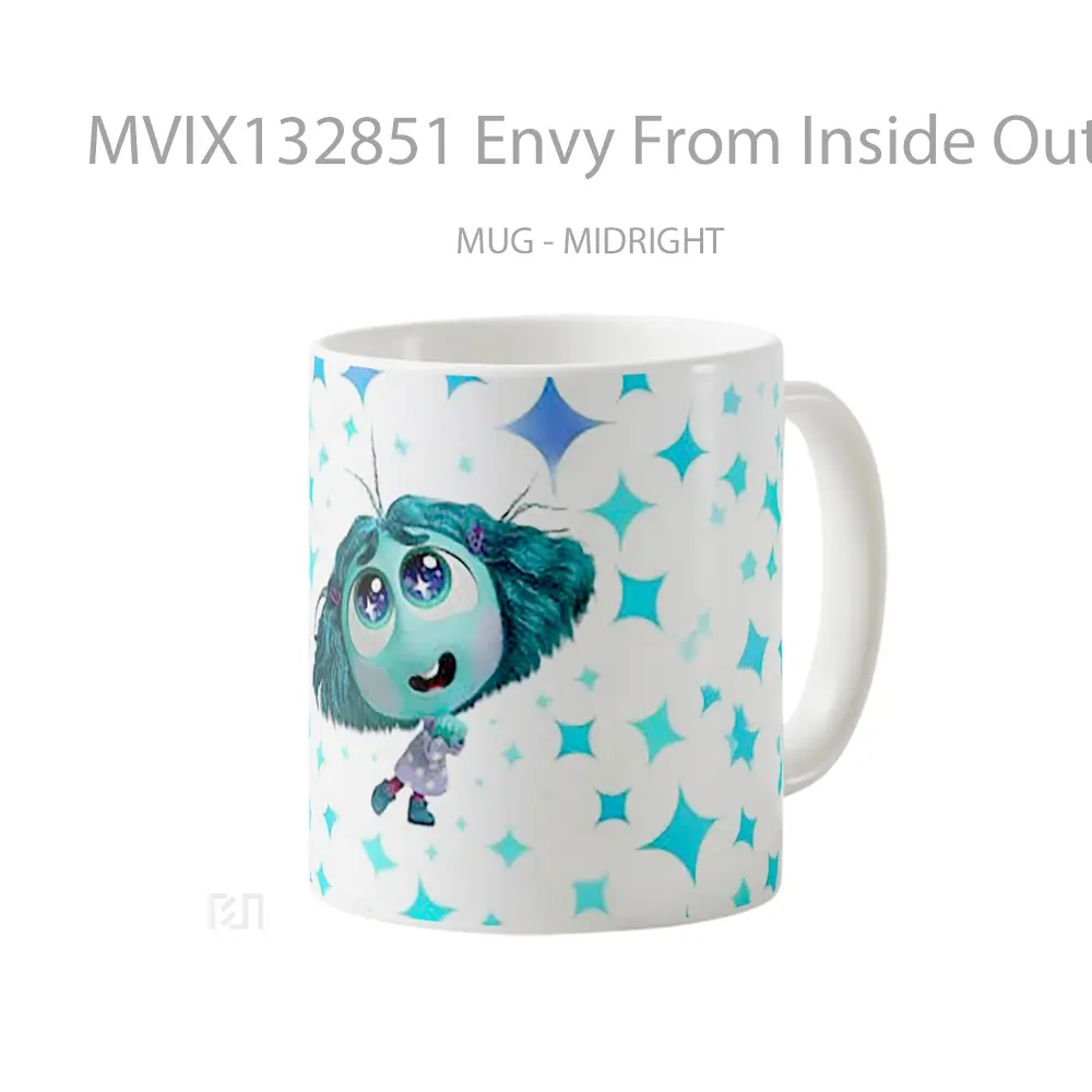 Mug Envy From Inside Out 2 V2 Gelas Keramik Unik - All-side / Desain
