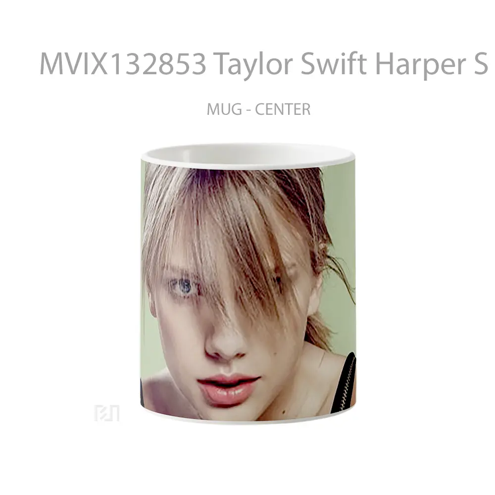 Mug Taylor Swift Harper S Bazaar Gelas Selebriti