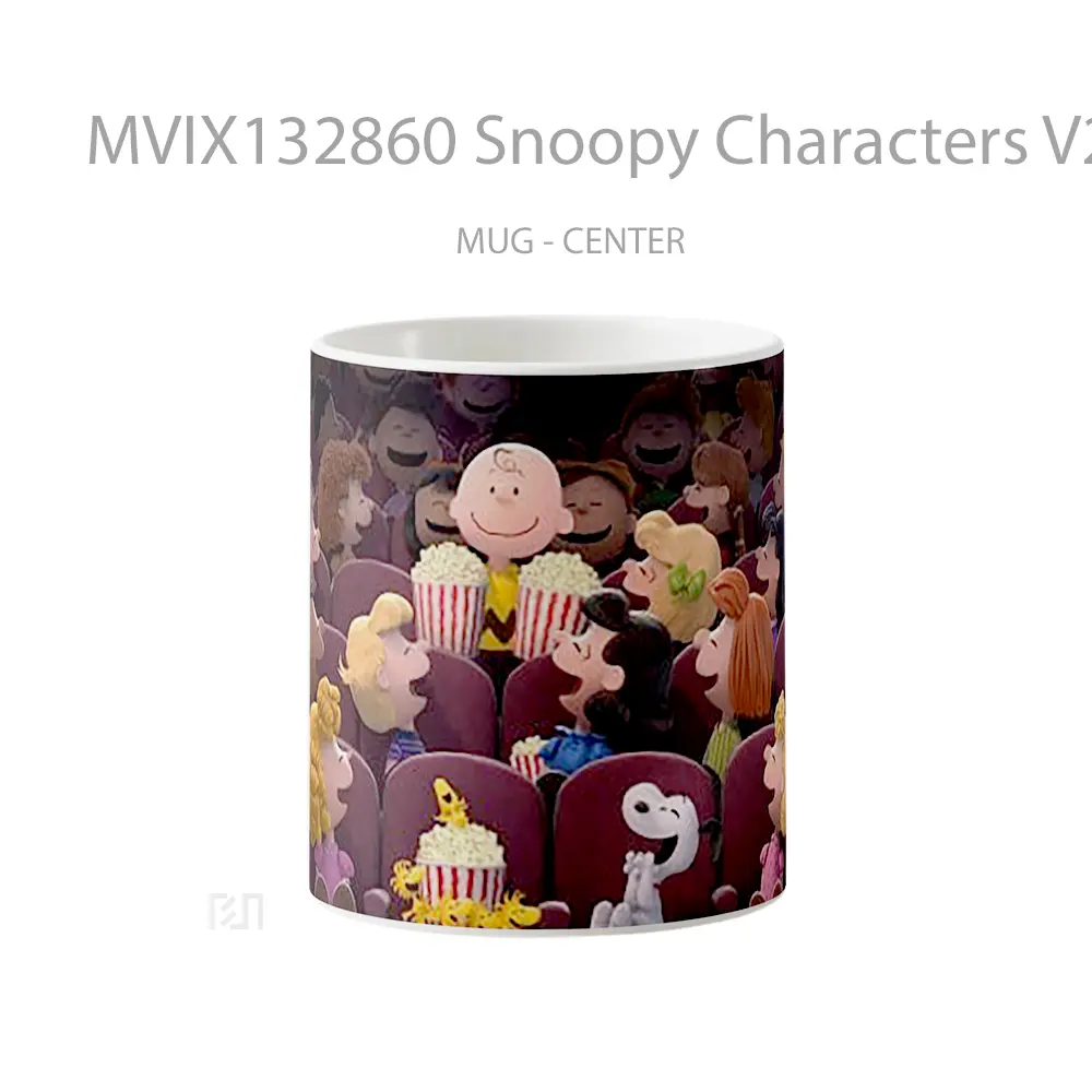 Mug Snoopy Characters V2 Gelas Keramik Unik