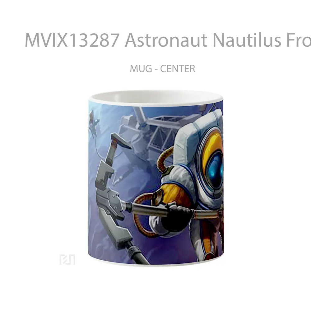 Mug Astronaut Nautilus From League Of Legends Cangkir Gamer