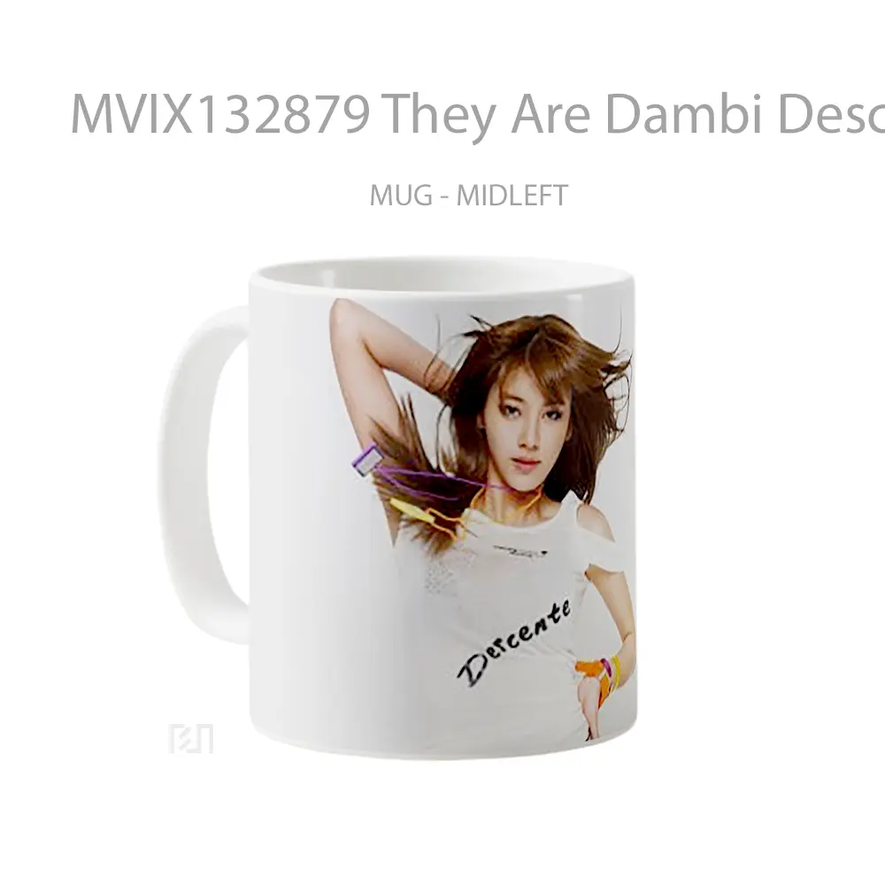 Mug They Are Dambi Descente Gelas Keramik Unik - All-side / Desain