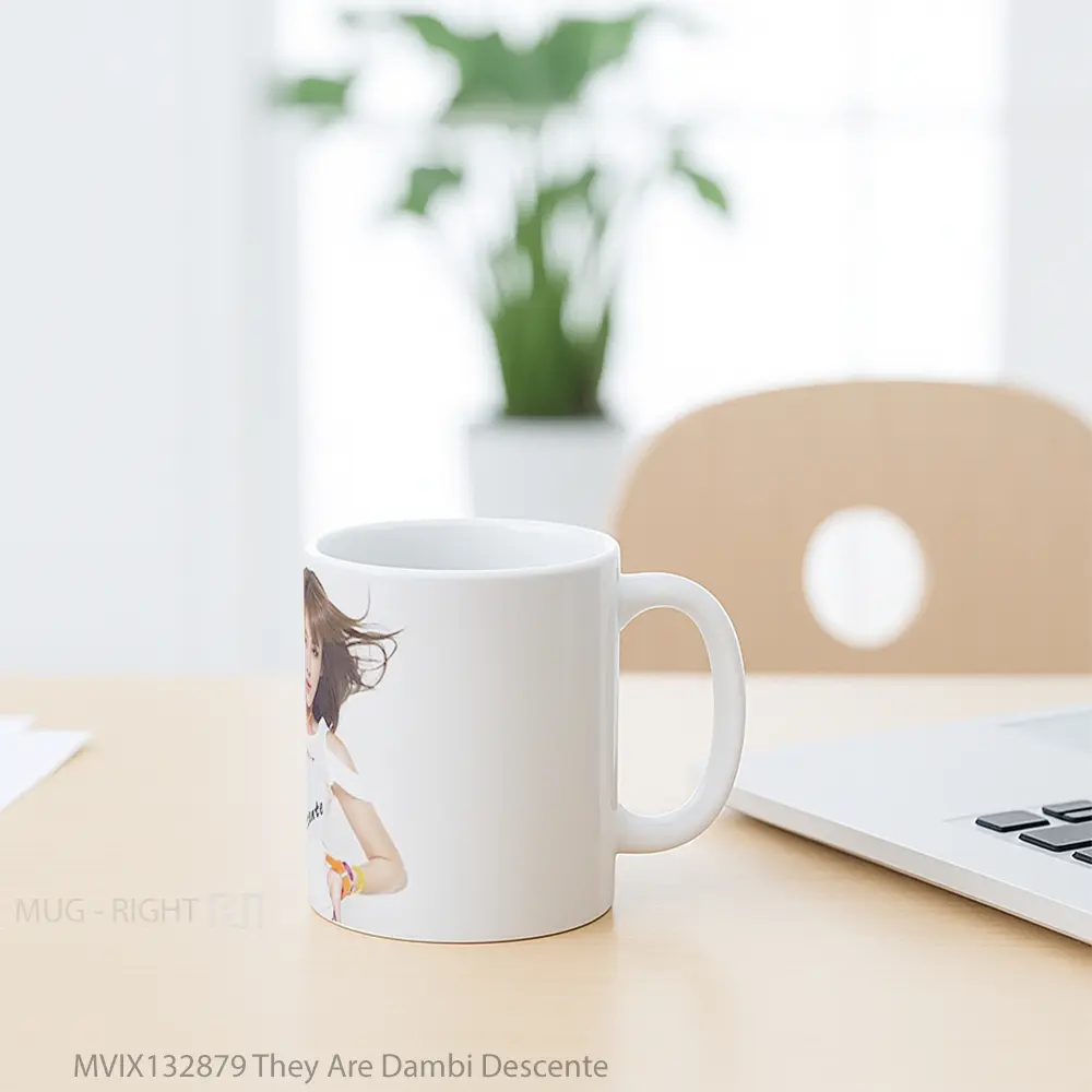 Mug They Are Dambi Descente Gelas Keramik Unik - All-side / Desain
