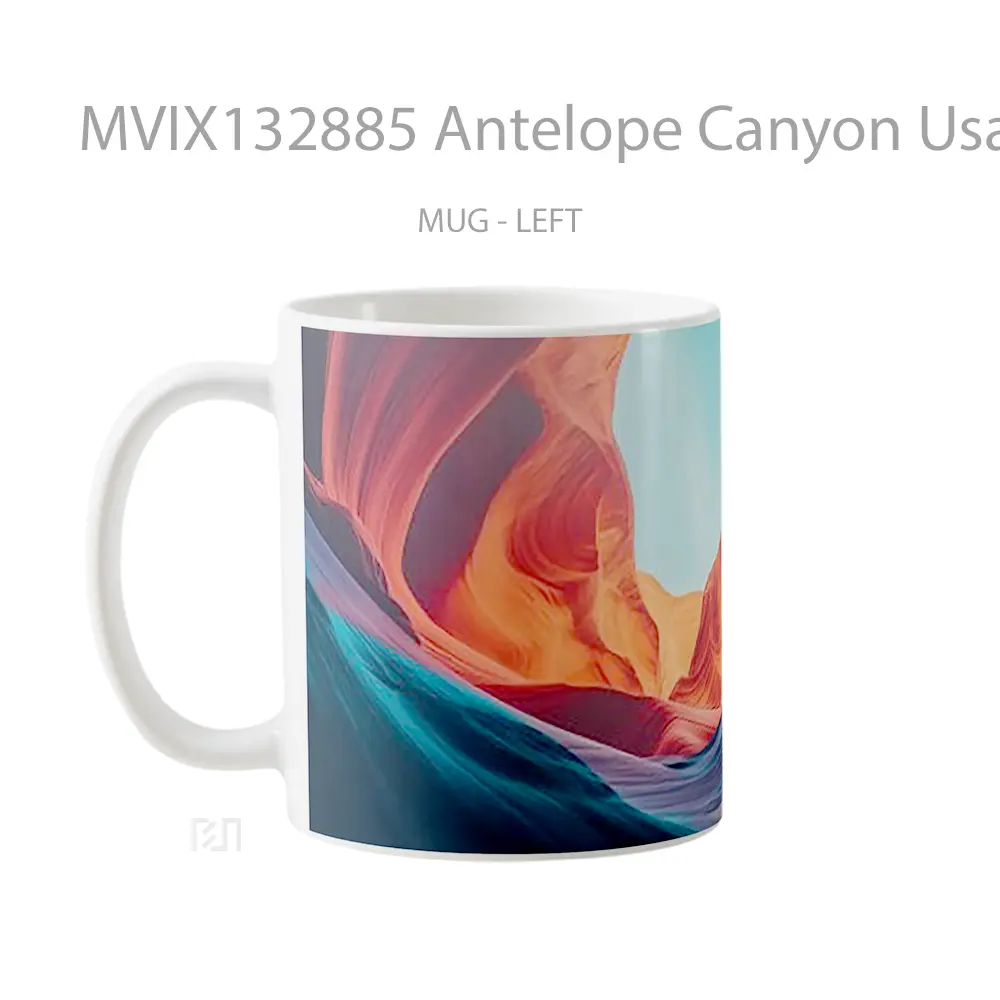 Mug Antelope Canyon Usa Gelas Keramik Unik - All-side / Desain