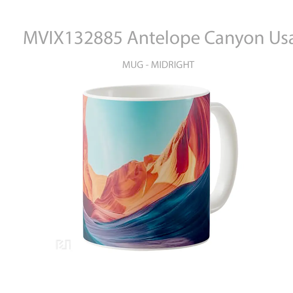 Mug Antelope Canyon Usa Gelas Keramik Unik - All-side / Desain
