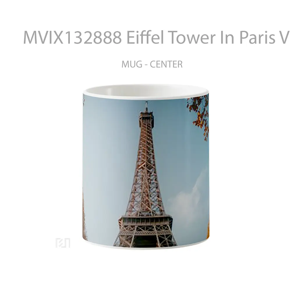 Mug Eiffel Tower In Paris V1 Gelas Keramik Unik