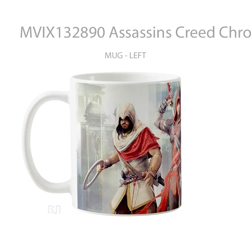 Mug Assassins Creed Chronices China Cangkir Gamer - All-side / Desain