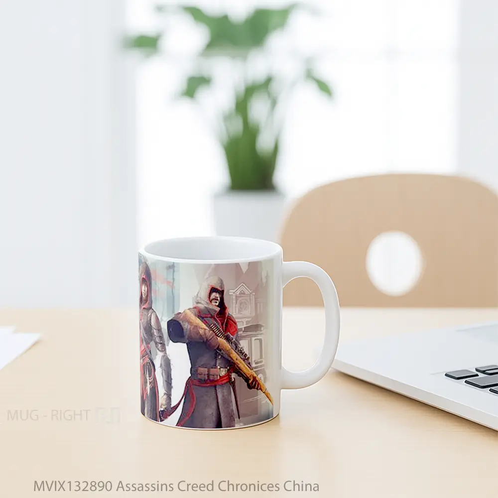 Mug Assassins Creed Chronices China Cangkir Gamer - All-side / Desain