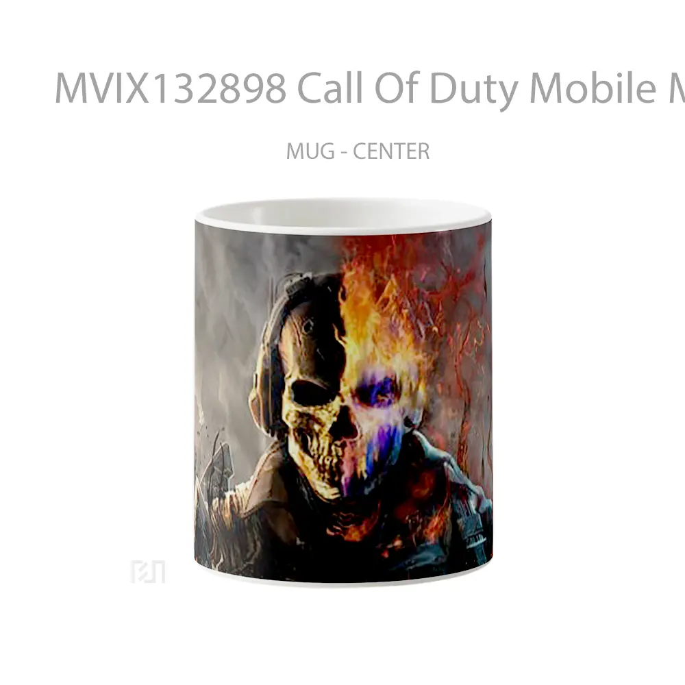 Mug Call Of Duty Mobile Mythic Ghost Eternal Siege Cangkir Gamer