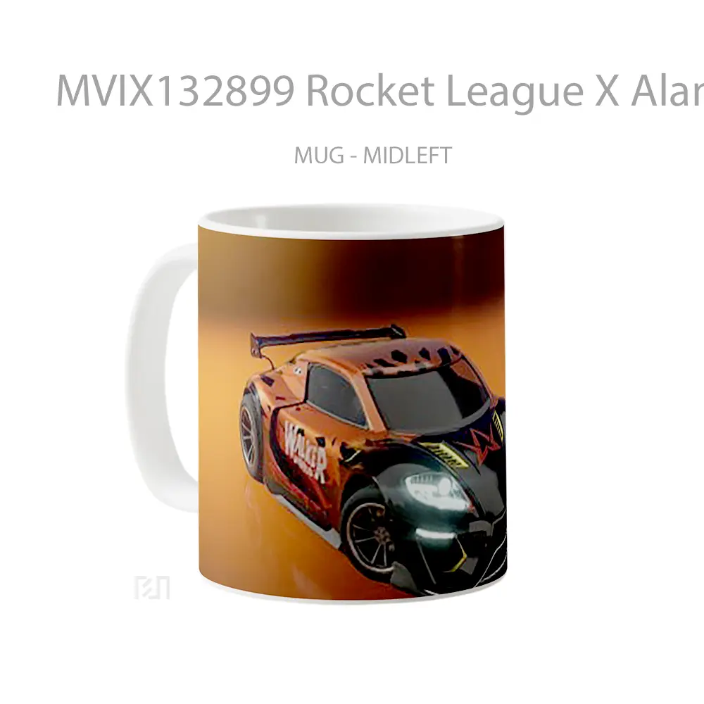 Mug Rocket League X Alan Walker Gelas Keramik Unik - All-side / Desain
