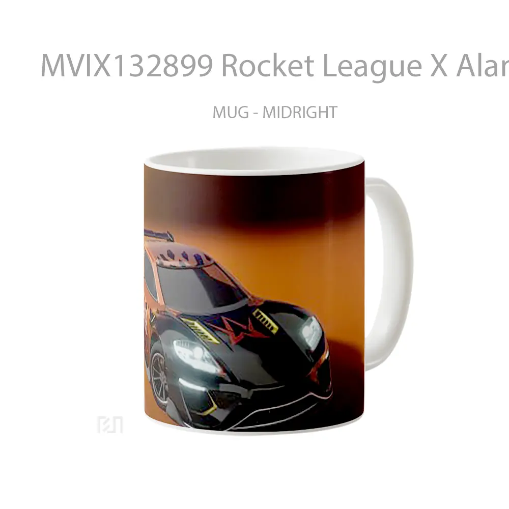 Mug Rocket League X Alan Walker Gelas Keramik Unik - All-side / Desain