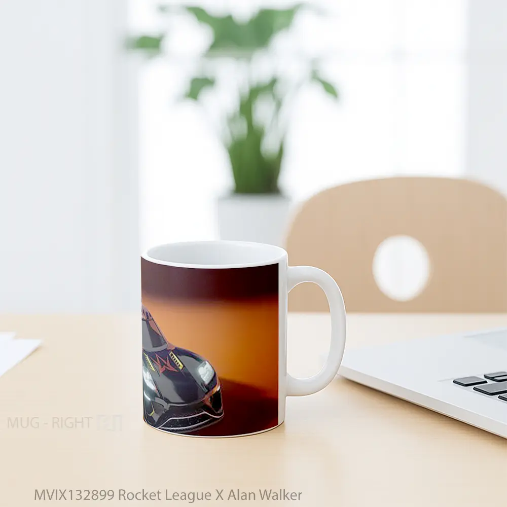 Mug Rocket League X Alan Walker Gelas Keramik Unik - All-side / Desain