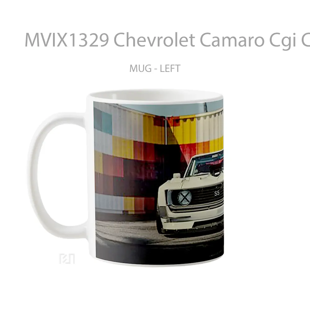 Mug Chevrolet Camaro Cgi Concept Cangkir Mobil - All-side / Desain