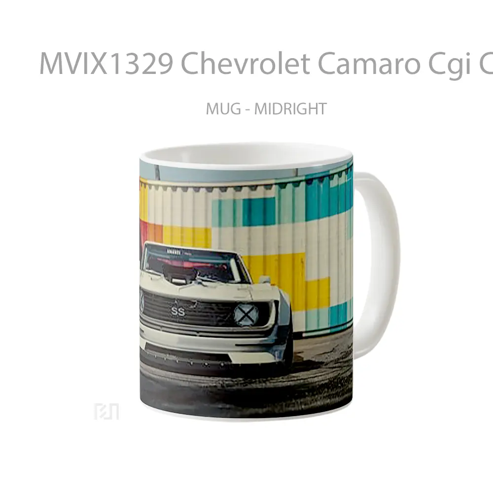 Mug Chevrolet Camaro Cgi Concept Cangkir Mobil - All-side / Desain