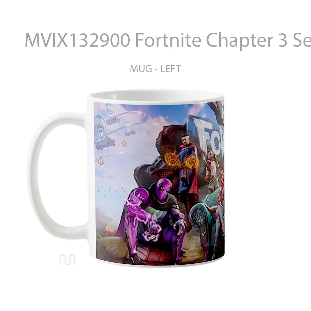 Mug Fortnite Chapter 3 Season 2 Resistance Cangkir Gamer - All-side / Desain