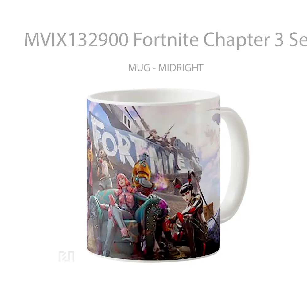Mug Fortnite Chapter 3 Season 2 Resistance Cangkir Gamer - All-side / Desain