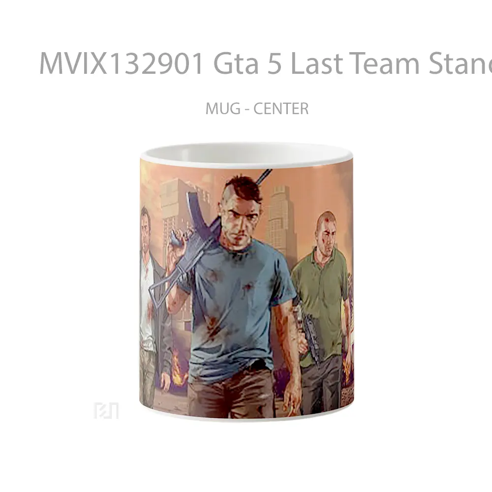 Mug Gta 5 Last Team Standing Gelas Keramik Unik