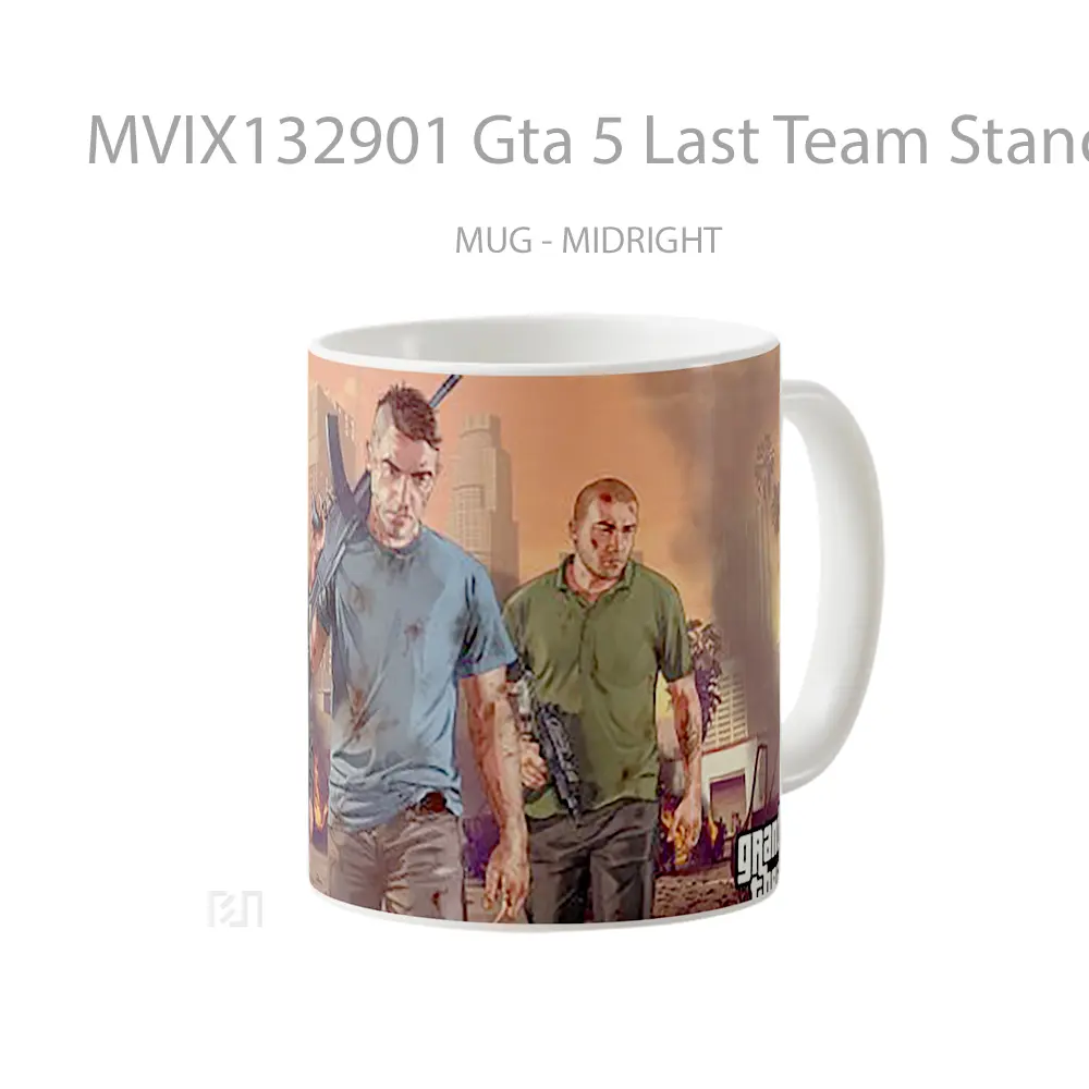 Mug Gta 5 Last Team Standing Gelas Keramik Unik - All-side / Desain