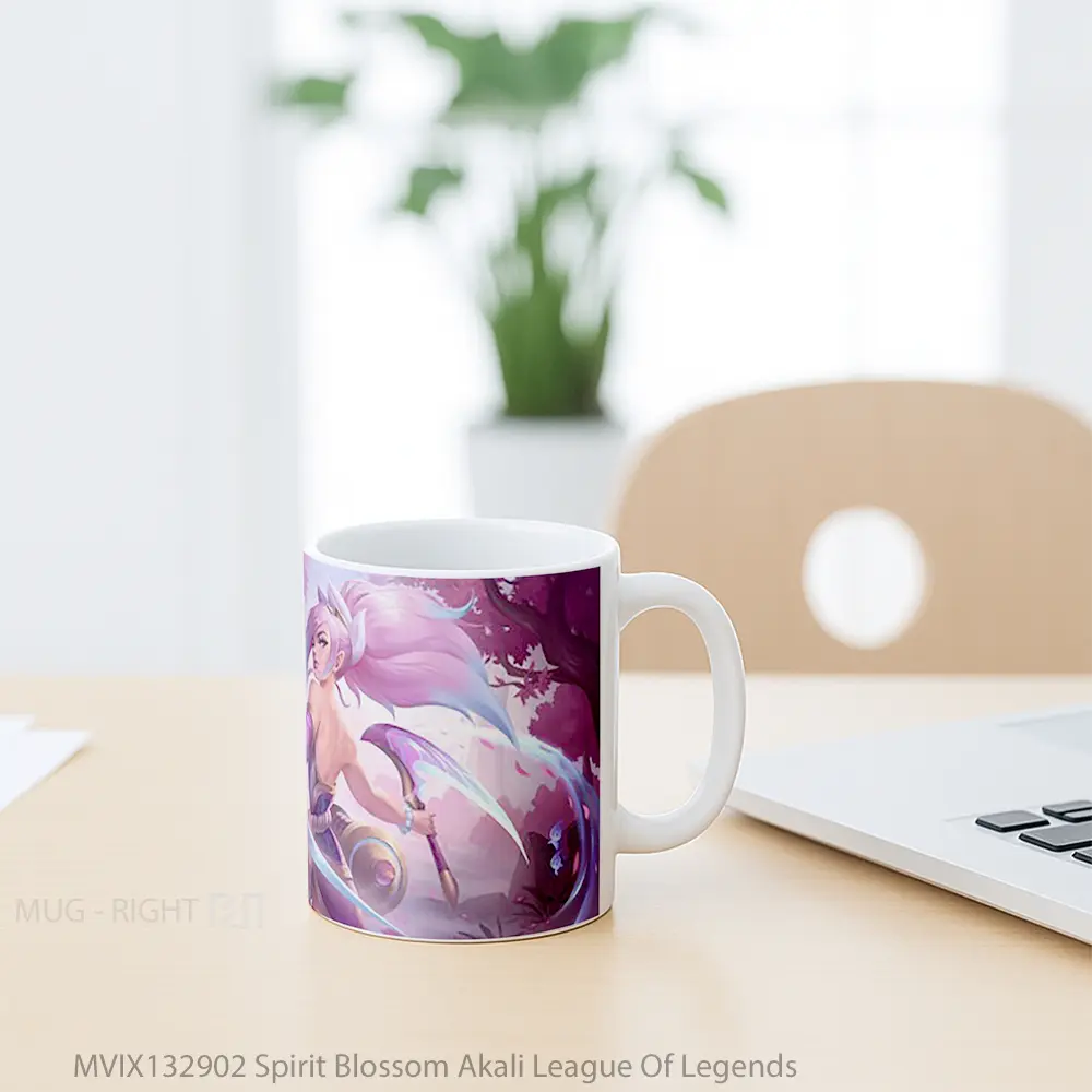 Mug Spirit Blossom Akali League Of Legends Cangkir Gamer - All-side / Desain