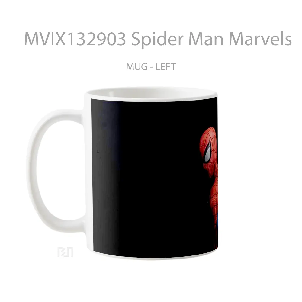 Mug Spider Man Marvels Gelas Superhero - All-side / Desain