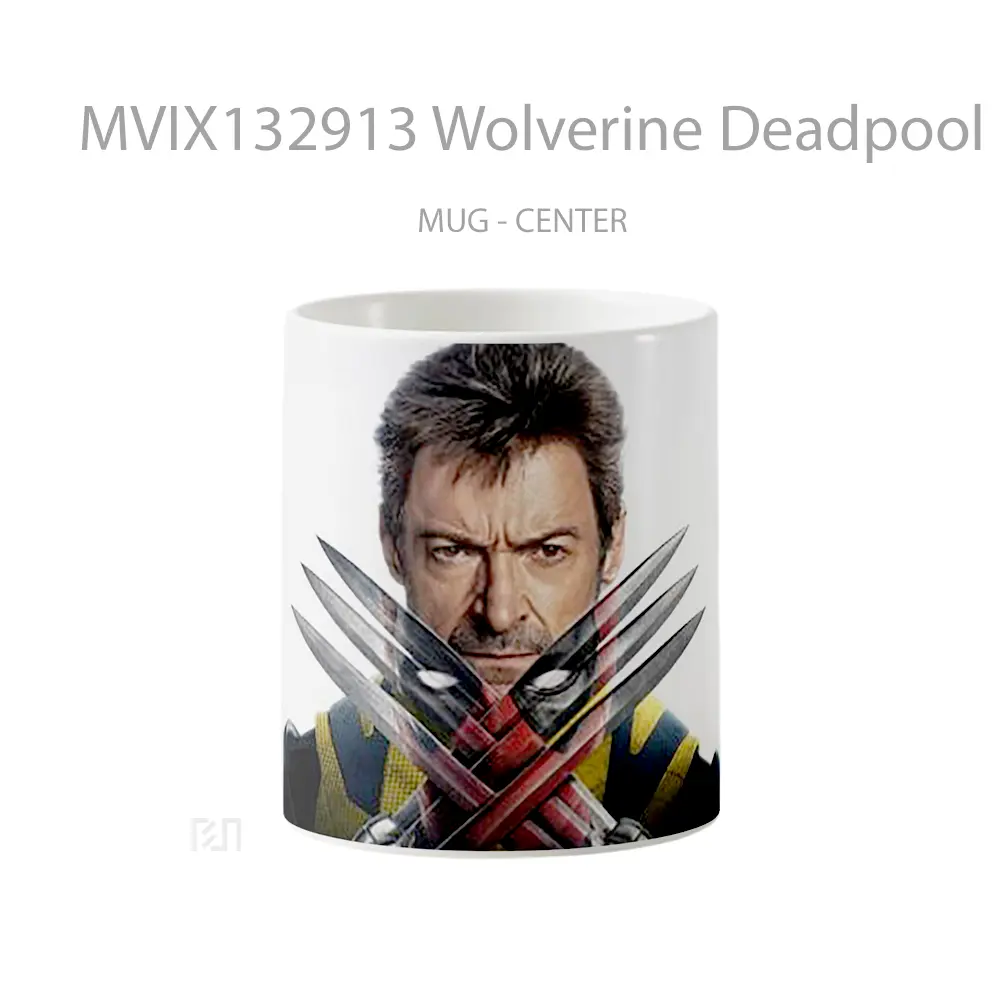 Mug Wolverine Deadpool Gelas Superhero