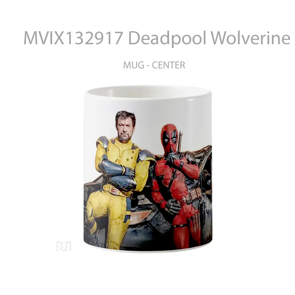 Mug Deadpool Wolverine And The Honda Odyssey Gelas Superhero
