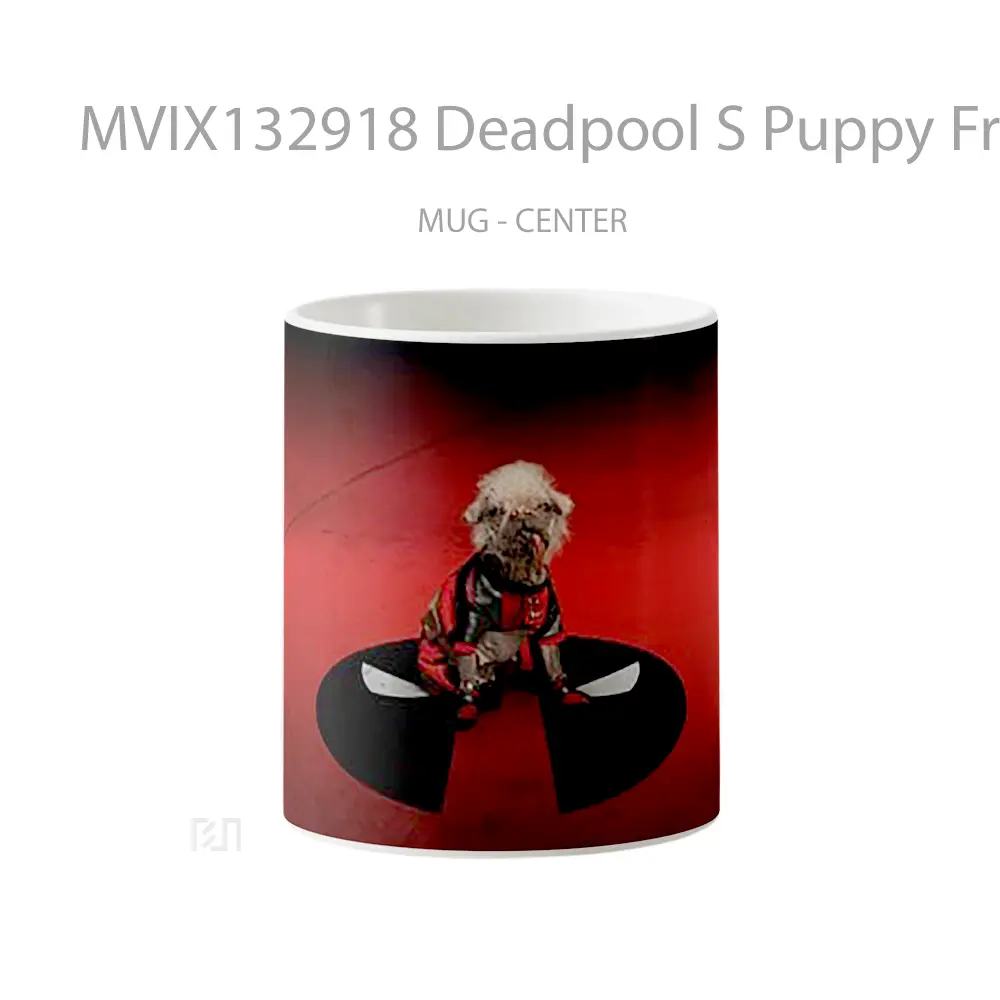 Mug Deadpool S Puppy From The Multiverse Gelas Superhero