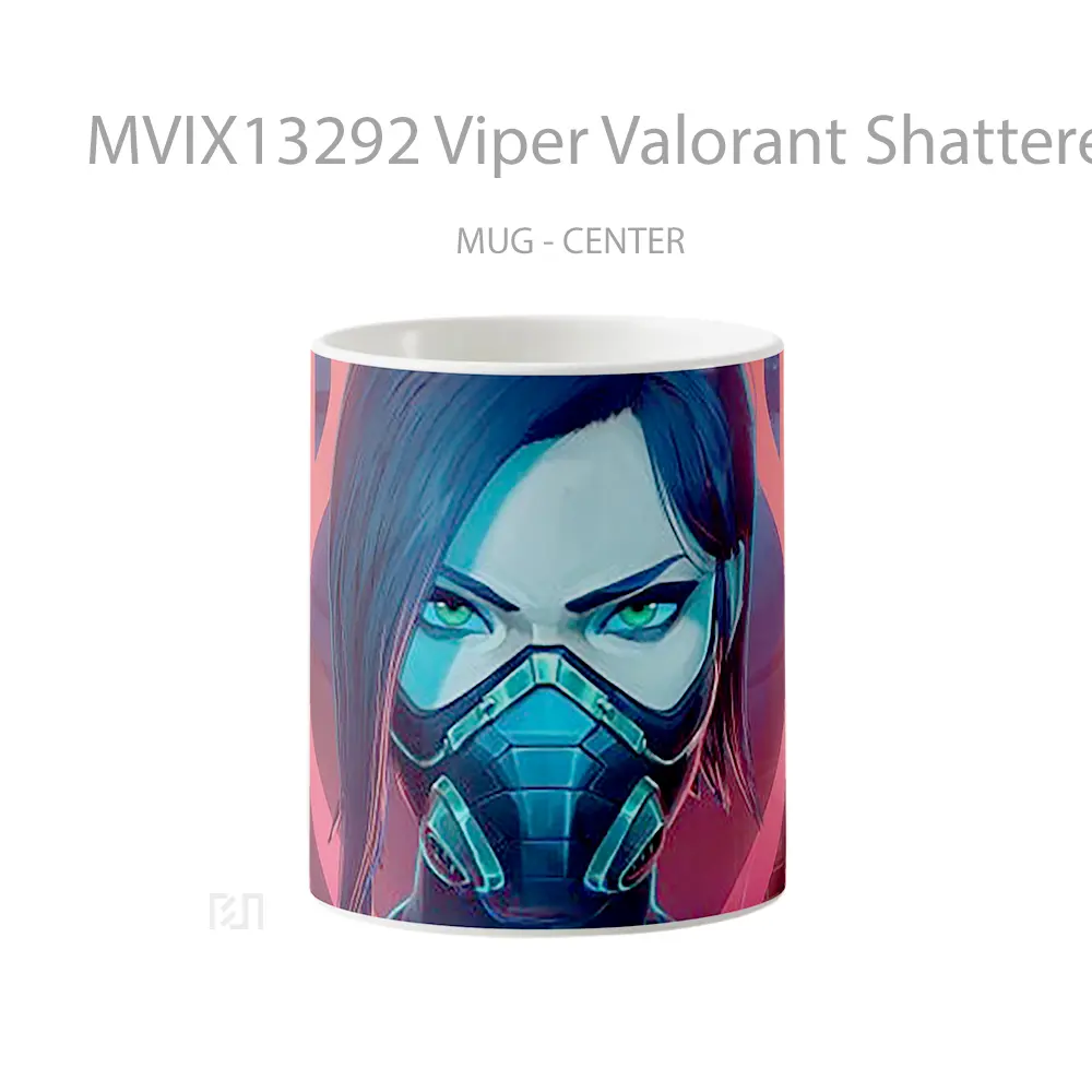 Mug Viper Valorant Shattered Cangkir Gamer