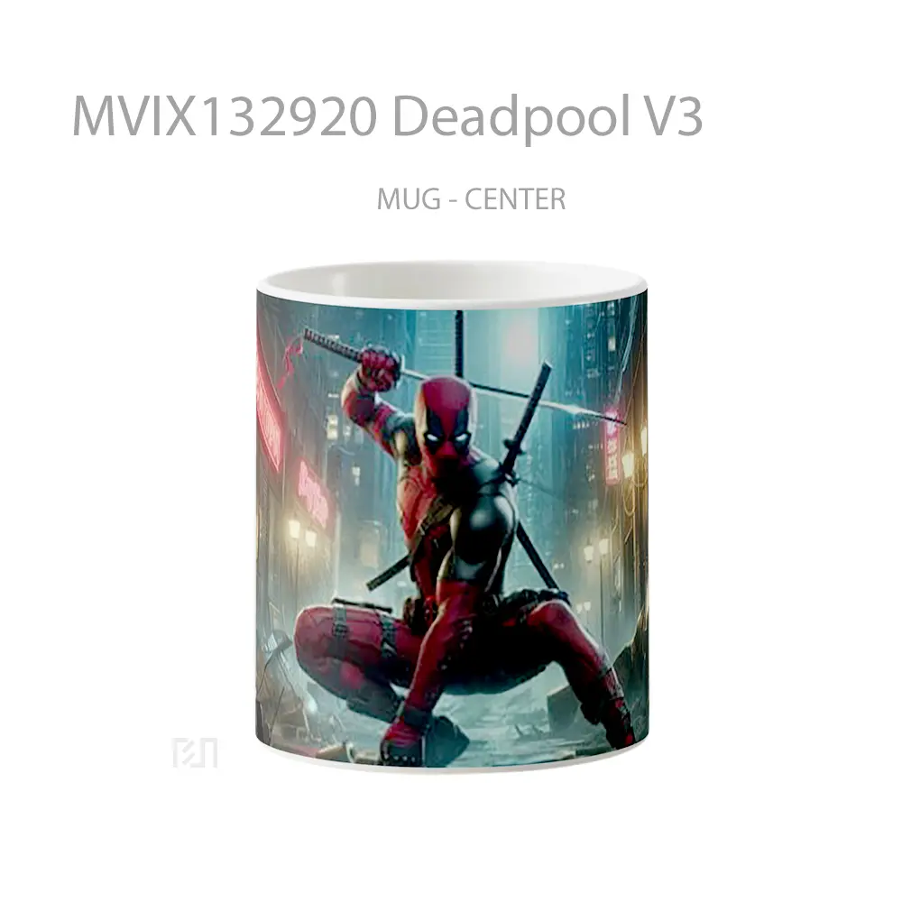 Mug Deadpool V3 Gelas Superhero