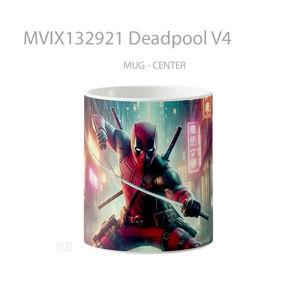 Mug Deadpool V4 Gelas Superhero