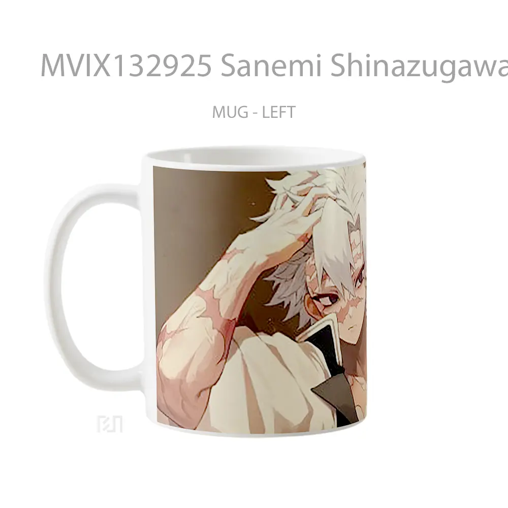 Mug Sanemi Shinazugawa From Demon Slayer V2 Cangkir Anime - All-side / Desain
