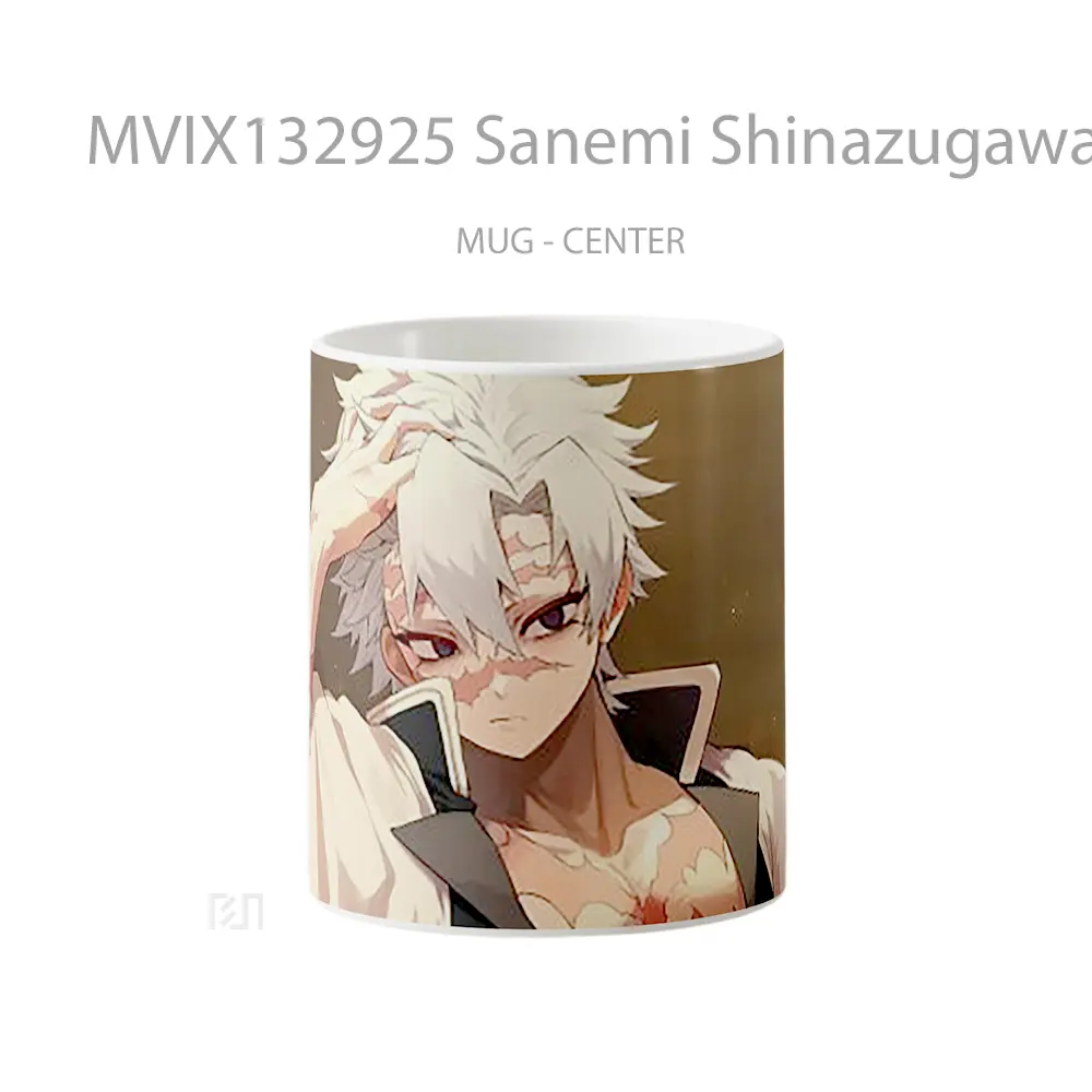 Mug Sanemi Shinazugawa From Demon Slayer V2 Cangkir Anime