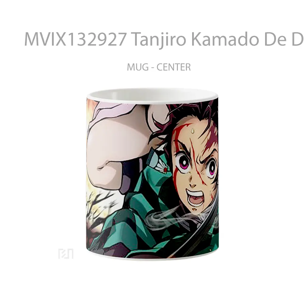 Mug Tanjiro Kamado De Demon Slayer Cangkir Anime