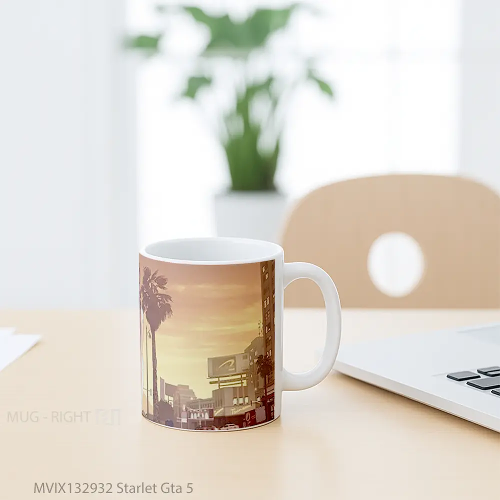 Mug Starlet Gta 5 Gelas Keramik Unik - All-side / Desain