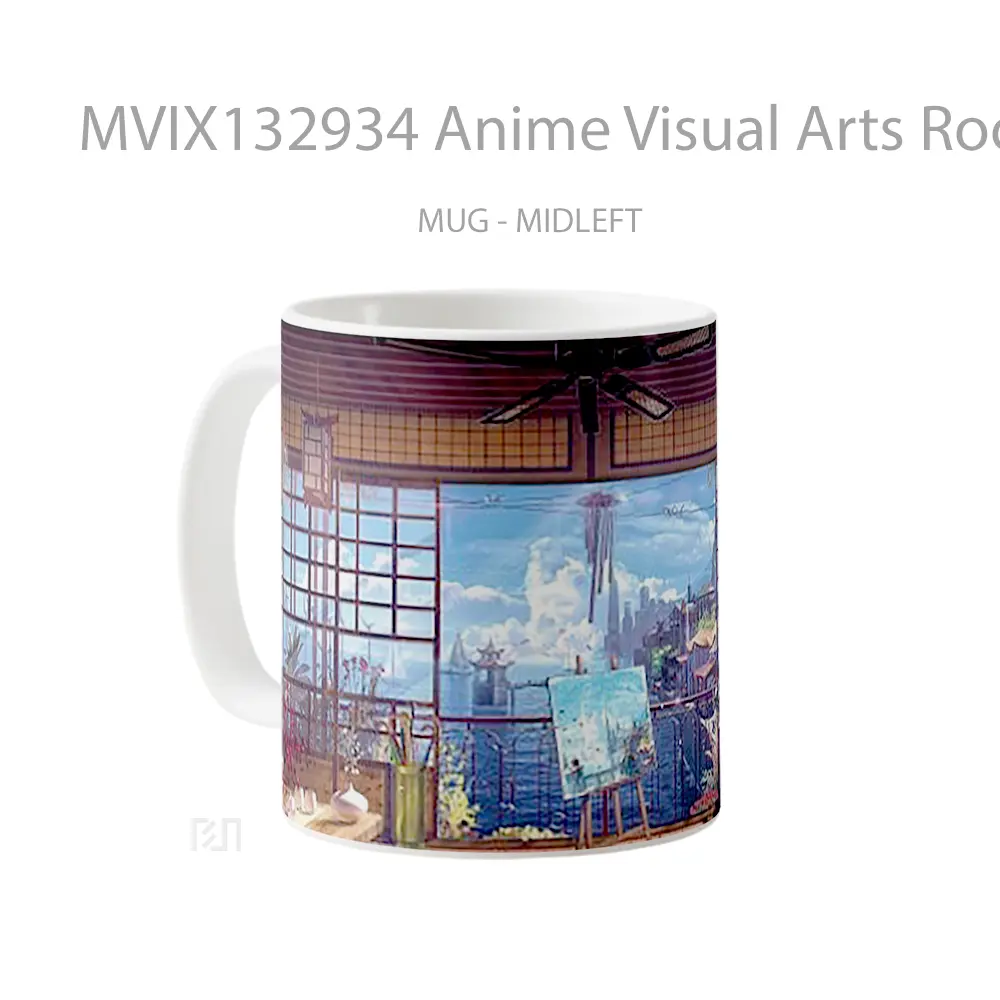 Mug Anime Visual Arts Room Cangkir Anime - All-side / Desain