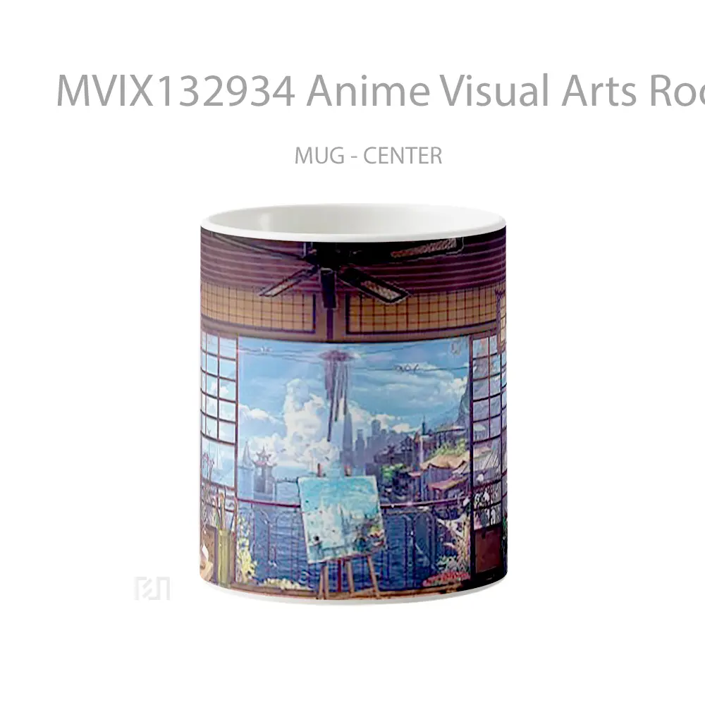 Mug Anime Visual Arts Room Cangkir Anime