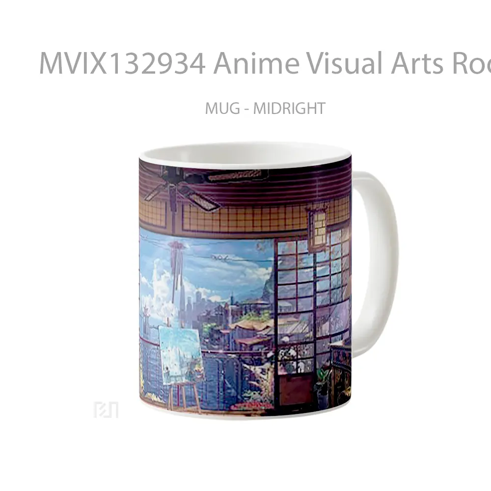 Mug Anime Visual Arts Room Cangkir Anime - All-side / Desain