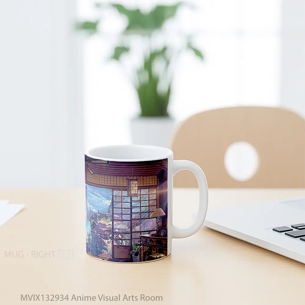 Mug Anime Visual Arts Room Cangkir Anime - All-side / Desain