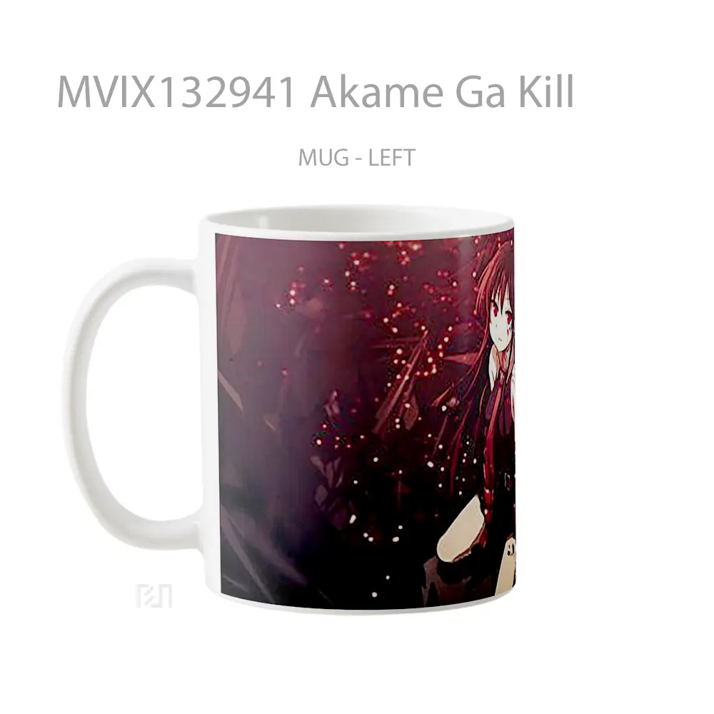 Mug Akame Ga Kill Gelas Keramik Unik - All-side / Desain