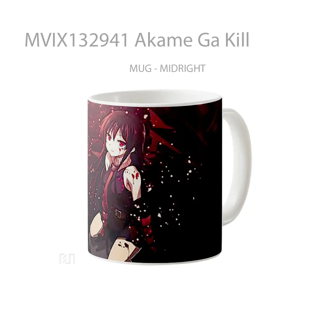 Mug Akame Ga Kill Gelas Keramik Unik - All-side / Desain