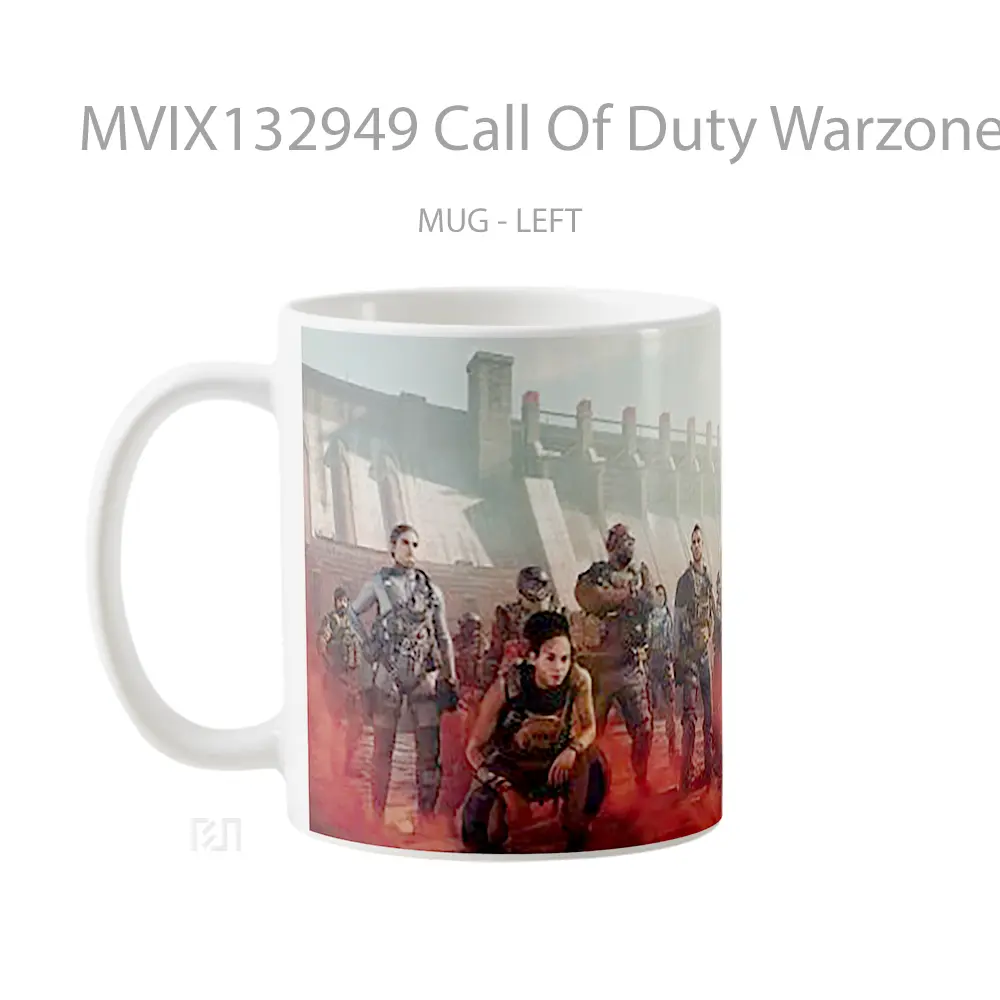 Mug Call Of Duty Warzone Mobile Cangkir Gamer - All-side / Desain