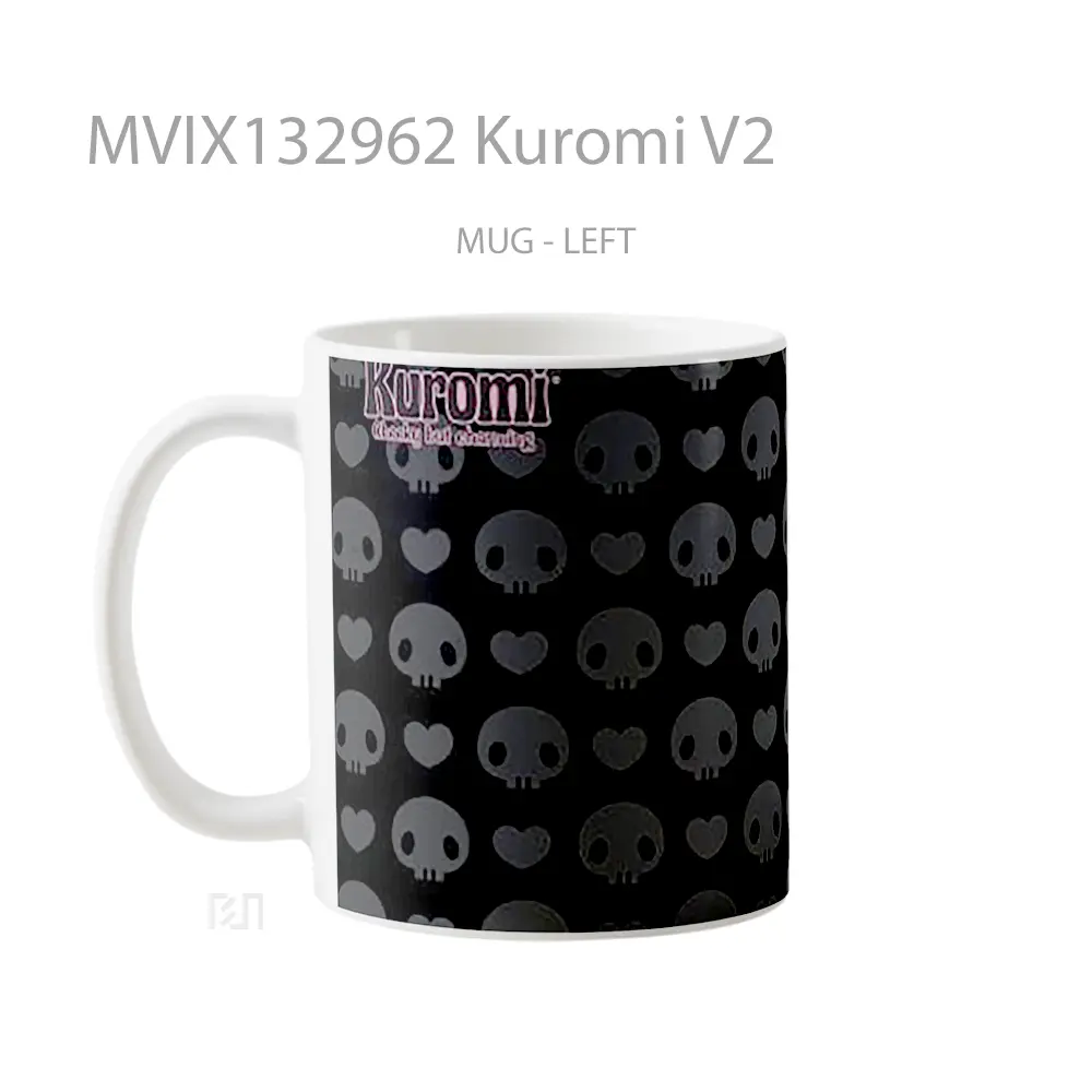 Mug Kuromi V2 Gelas Keramik Unik - All-side / Desain