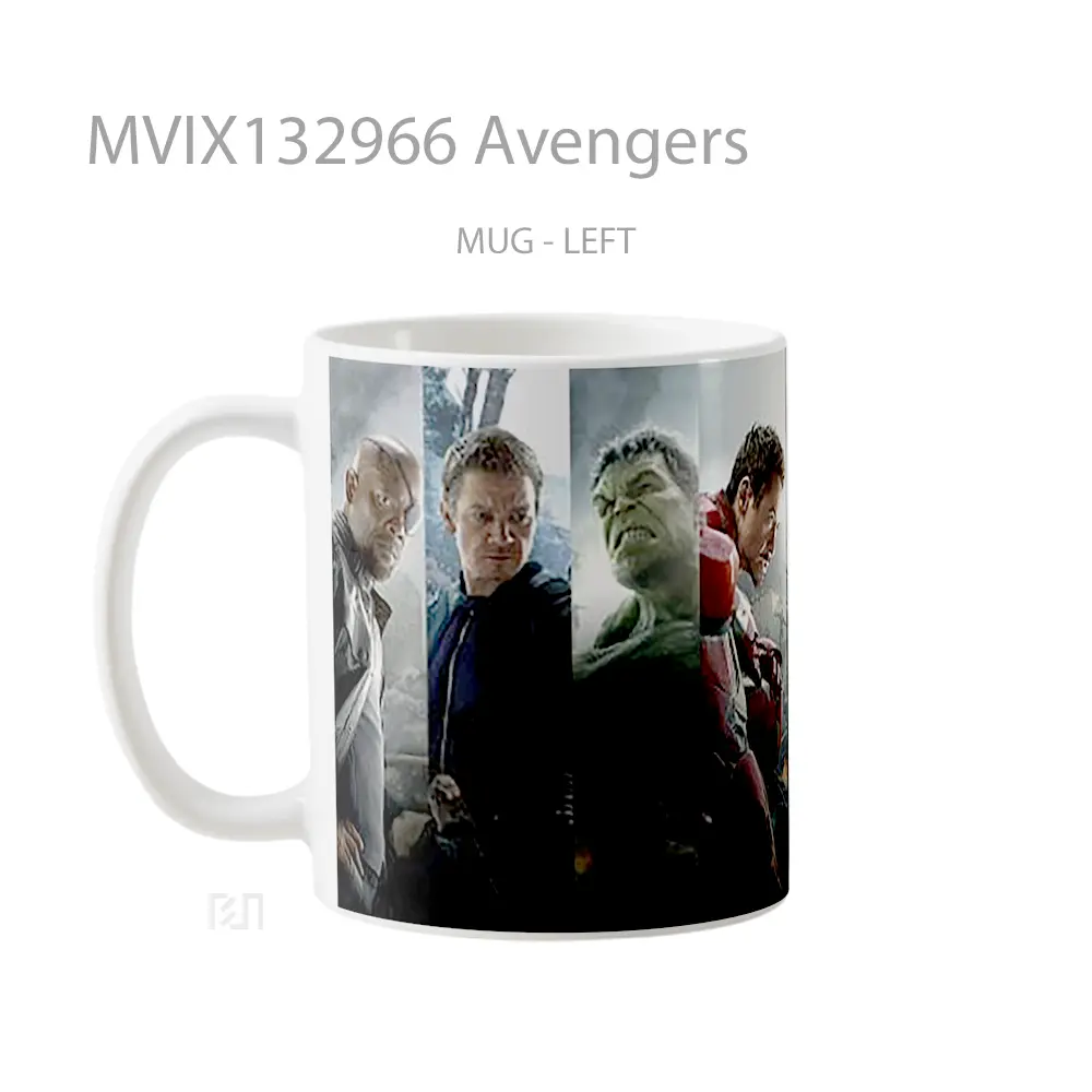 Mug Avengers Gelas Superhero - All-side / Desain
